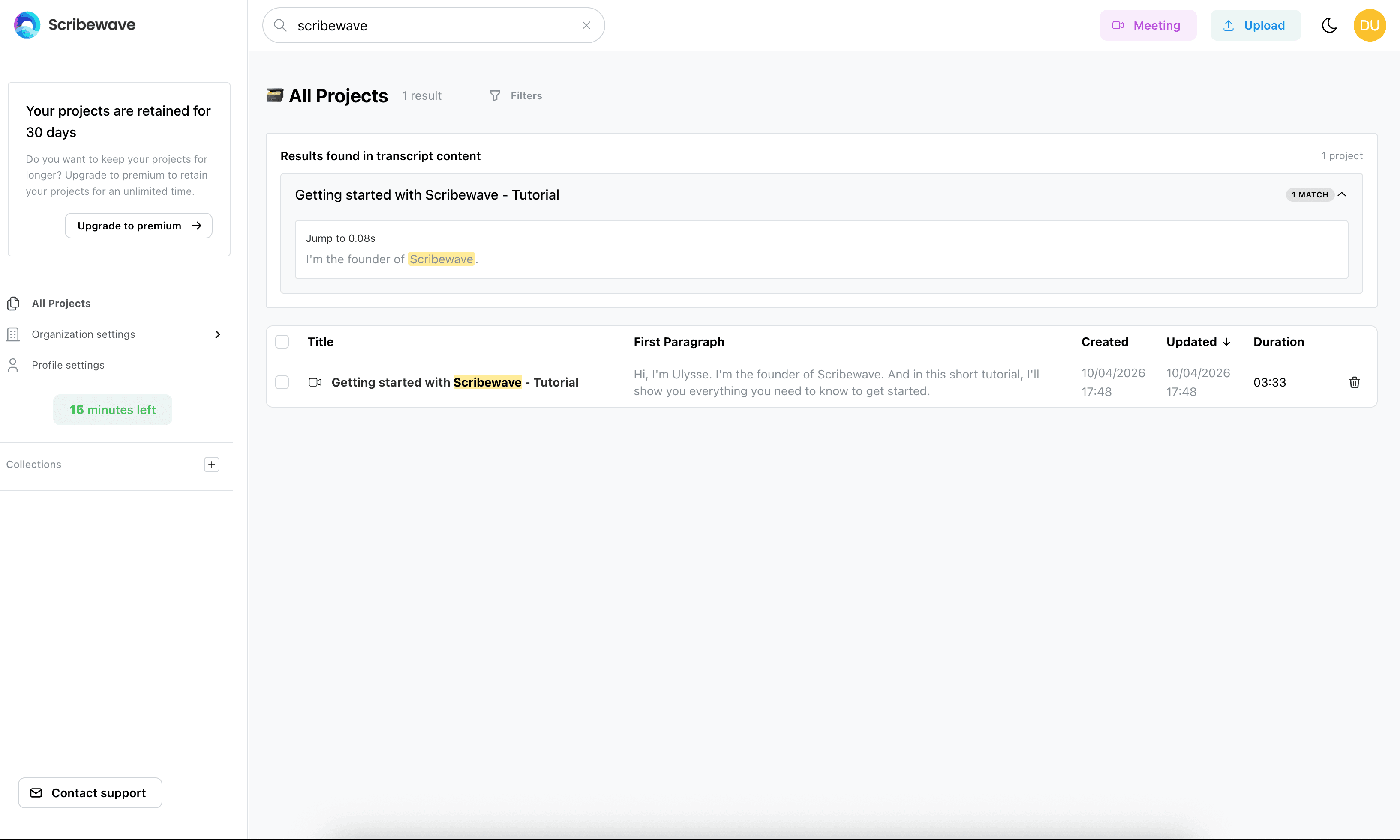Advanced Search